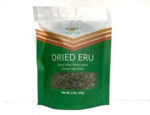Dry Eru / Okazi leaves / Ukazi leaves / Afan Leaves