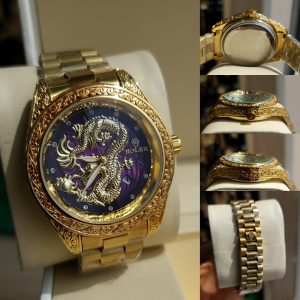 Forcast EverLasting Super Sophisticated Men Wrist Watch+ Rugged Armlet For Rugged Gentle Men