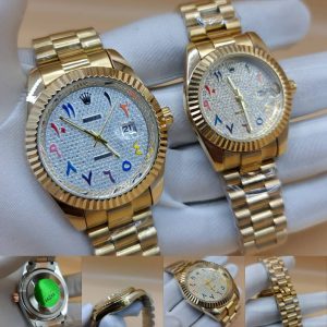 Rolex Couples Gold Wristwatch