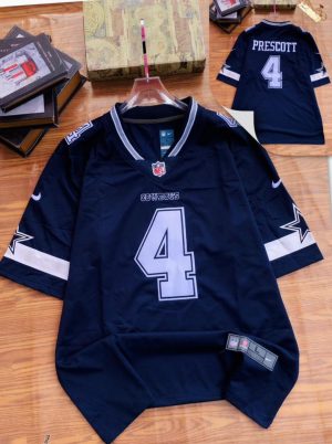 NFL PRO LINE Men's Dak Prescott Dallas Cowboys Logo Player Jersey