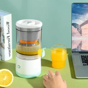 Home and Kitchen Electric Citrus Fruit Juicer Orange Juicer Rechargeable Household Juice Machine USA Kitchen Accessories USB Mini Multifunctional Fruit Squeezer