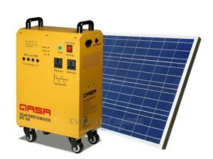 QASA The New Generation Qlink Solar Or Phcn Powered Generator - Solar Panel + Battery