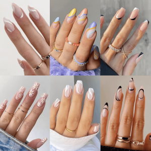 6-packs-144-pcs press-on-nail